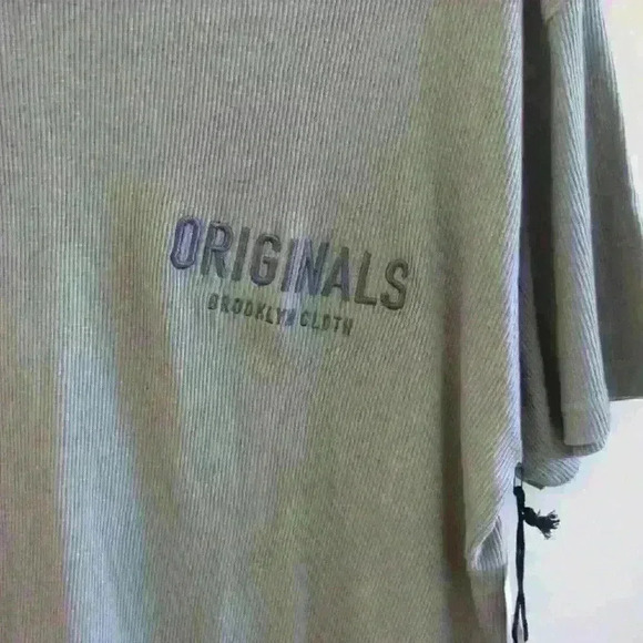 BROOKLYN CLOTH | Men's Quarry Cotton Logo Ribbed T-Shirt - Picture 5 of 6